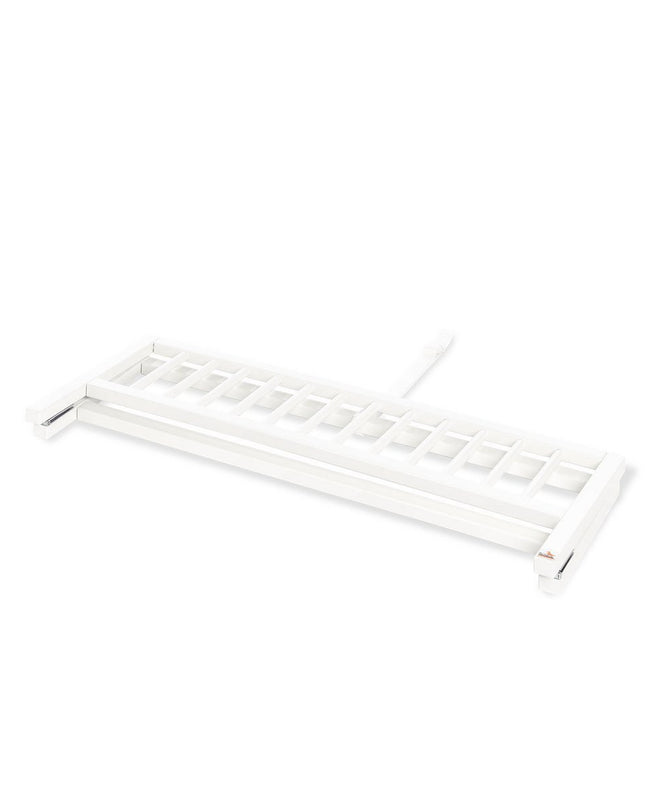 Bedbeschermer 'Classic', wit gelakt