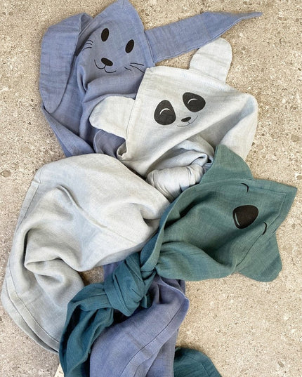 Bjørk knuffeldoekje Konijn 2-pack