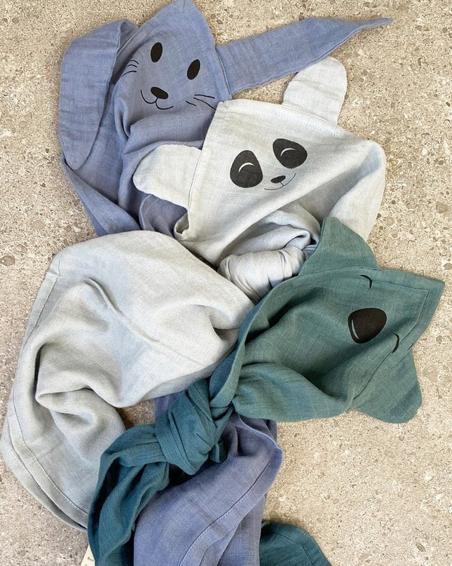 Bjørk knuffeldoekje Konijn 2-pack