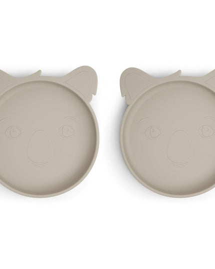 Akila siliconen bord 2-pack Koala