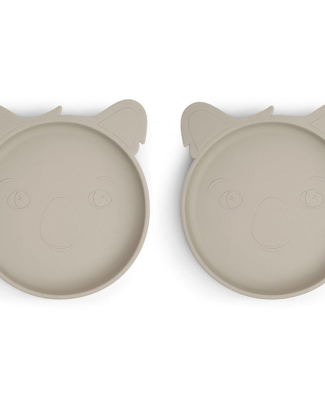 Akila siliconen bord 2-pack Koala