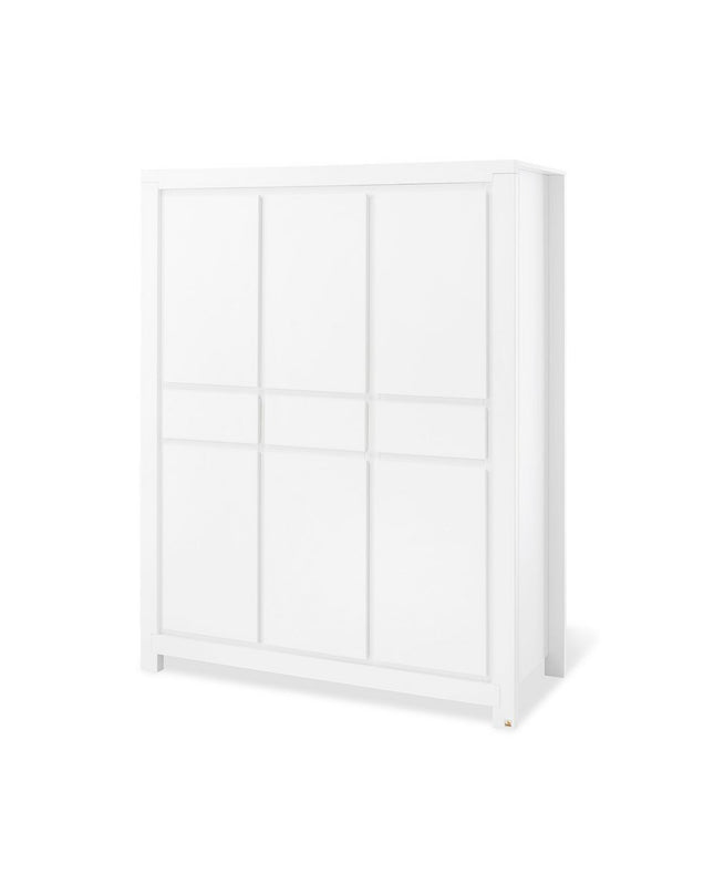 Startset 'Milk' extra breed groot3 delen: ledikant, extra brede commode, grote kledingkast