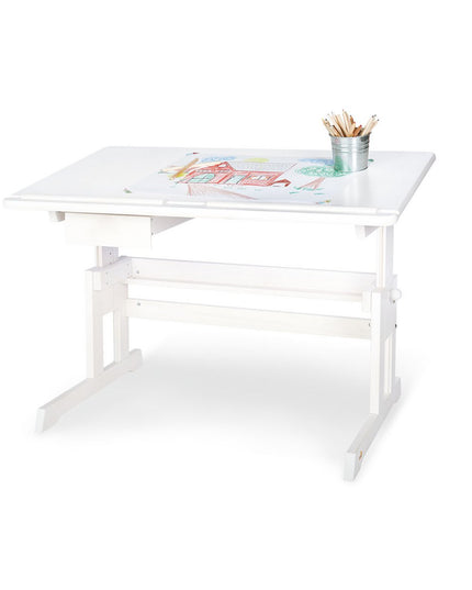 Kinderbureau 'Lena', wit geglazuurd