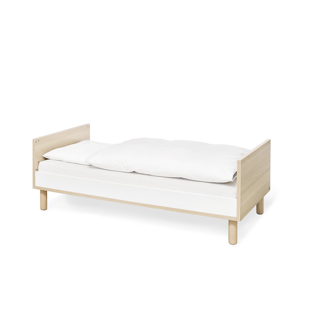 Startset 'Flow' breed groot3 delen: ledikant, brede commode, grote kledingkast