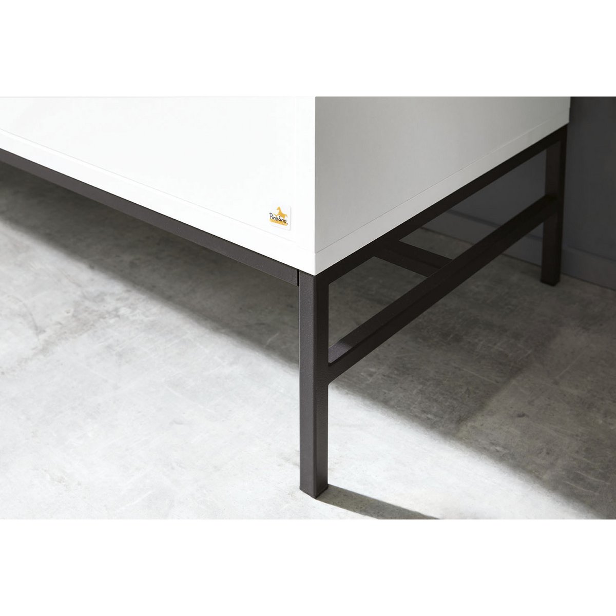 Startset 'Steel' extra breed groot3 delen: ledikant, extra brede commode, grote kledingkast