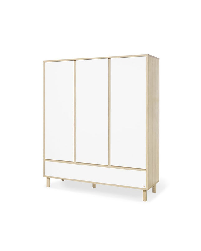 Startset 'Flow' breed groot3 delen: ledikant, brede commode, grote kledingkast