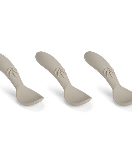 Ella siliconen lepel 3-pack-Cobblestone