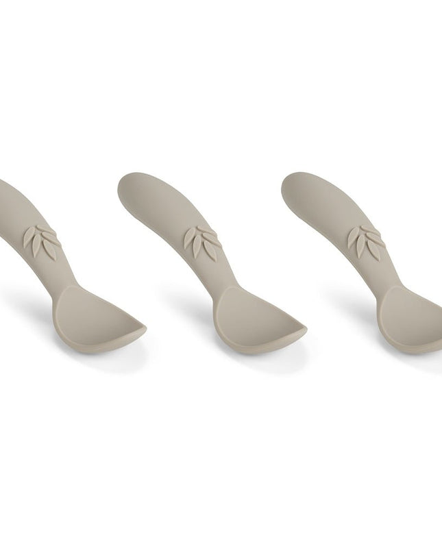 Ella siliconen lepel 3-pack-Cobblestone