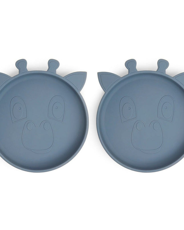 Akila siliconen bord 2-pack  Giraf