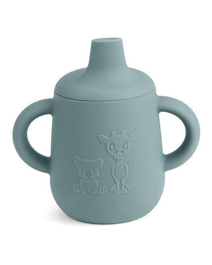 Aiko siliconen drinkbeker met drinkdeksel 140ml