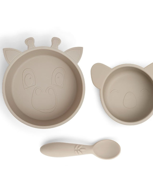 Eddy siliconen dinerset 3-pack