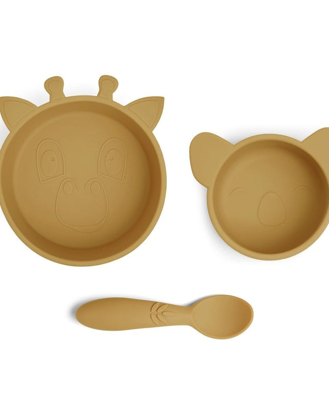 Eddy siliconen dinerset 3-pack