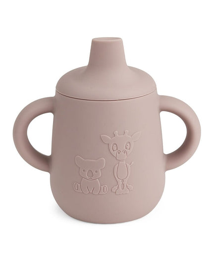 Aiko siliconen drinkbeker met drinkdeksel 140ml