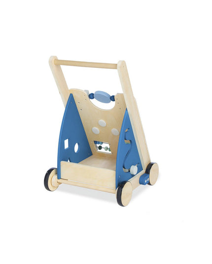 Activiteitenwandelaar 'Titus', blauw babywalker