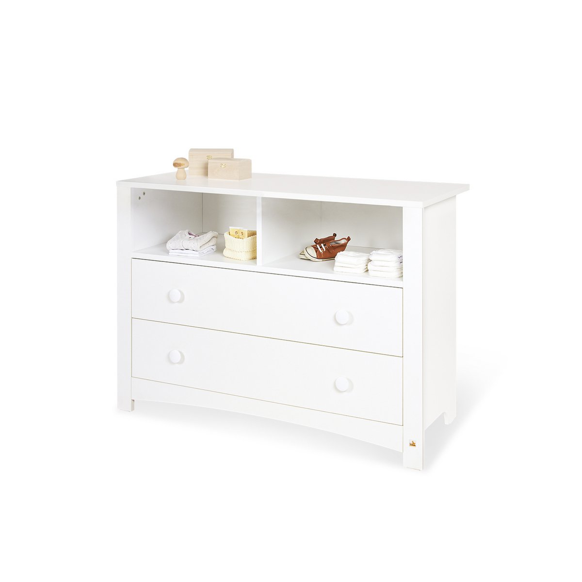 Startset 'Florentina' extra breed groot3 delen: ledikant, extra brede commode, grote kledingkast