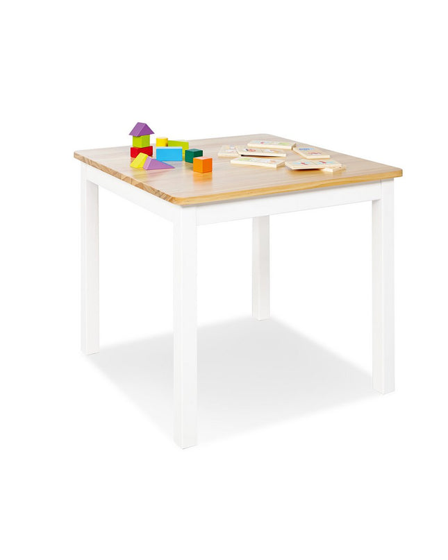 Kindertafel 'Fenna', wit/naturel