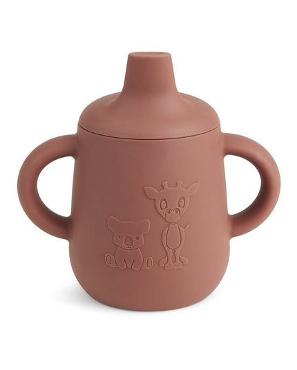 Aiko siliconen drinkbeker met drinkdeksel 140ml