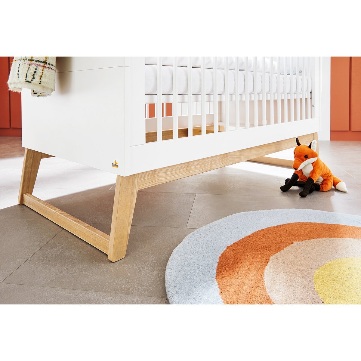 Startset 'Brug' extra breed3 delen: ledikant, extra brede commode, 2-deurs kledingkast