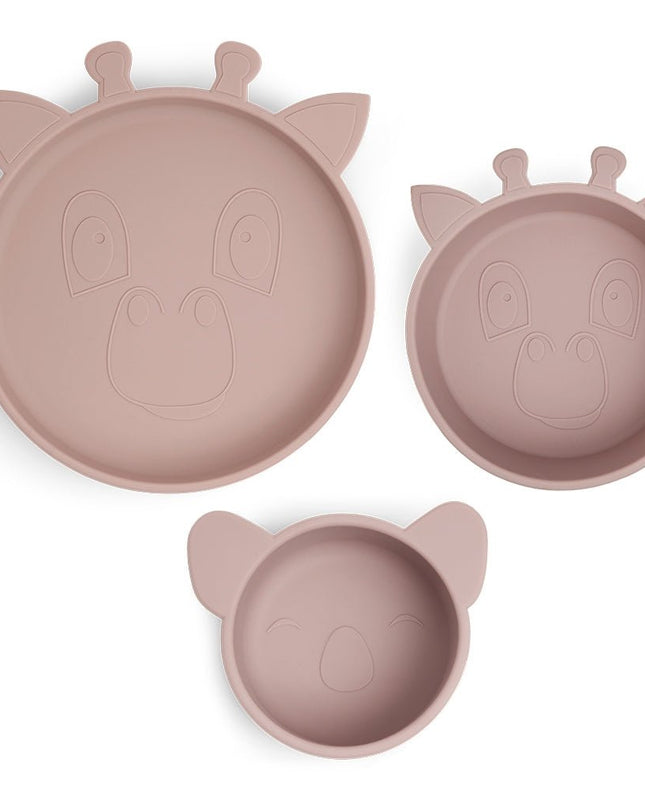 Benni siliconen dinerset 3-pack