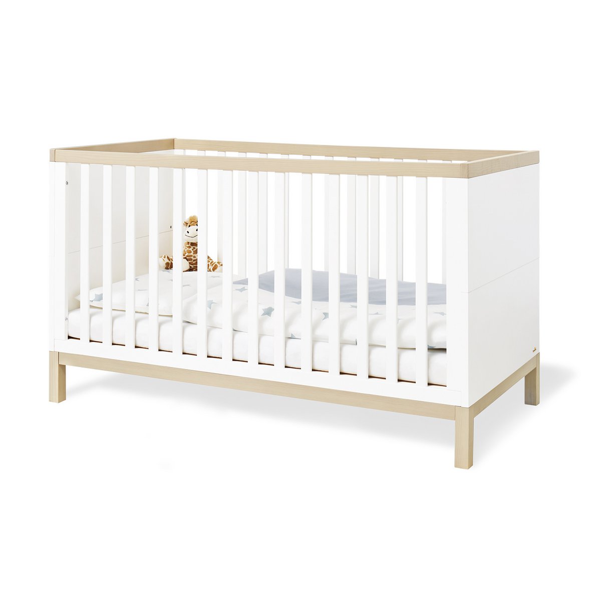 Startset 'Light' breed groot3 delen: ledikant, brede commode, grote kledingkast