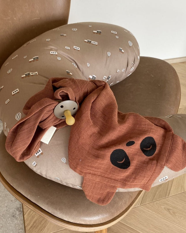 Bjørk knuffeldoekje 2-pack Panda