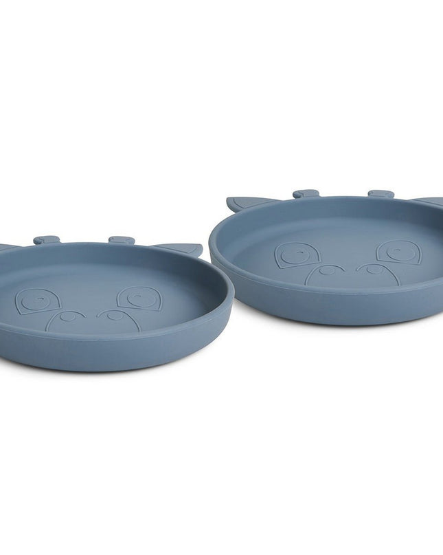 Akila siliconen bord 2-pack  Giraf