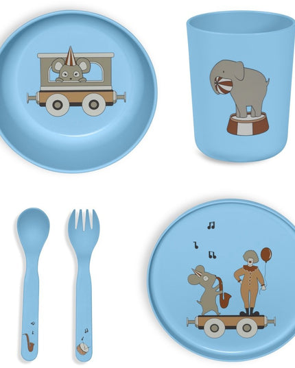 Marius bioplastic (PLA) dinerset 5-pack