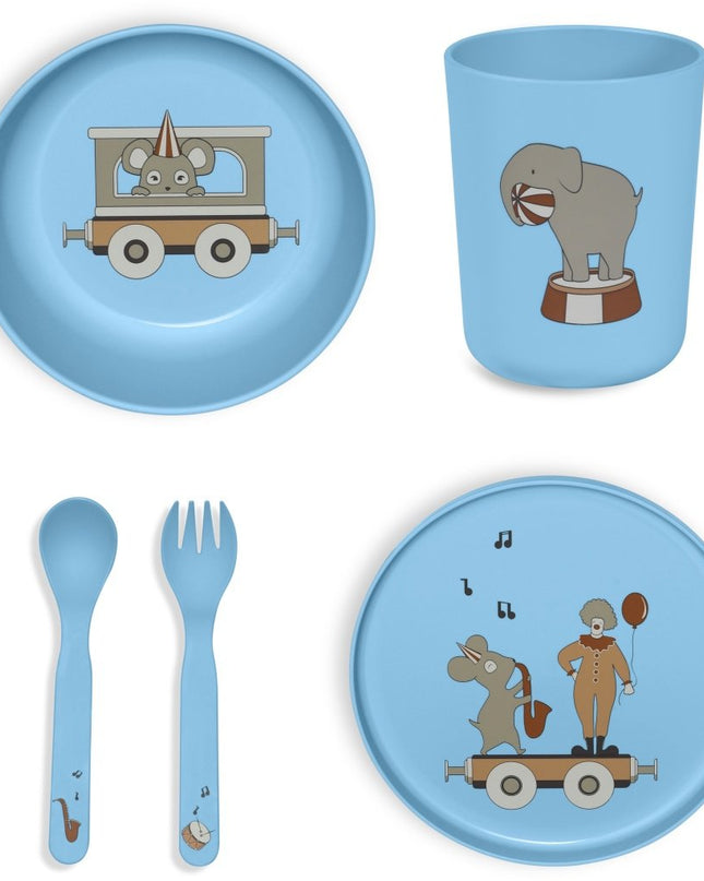 Marius bioplastic (PLA) dinerset 5-pack
