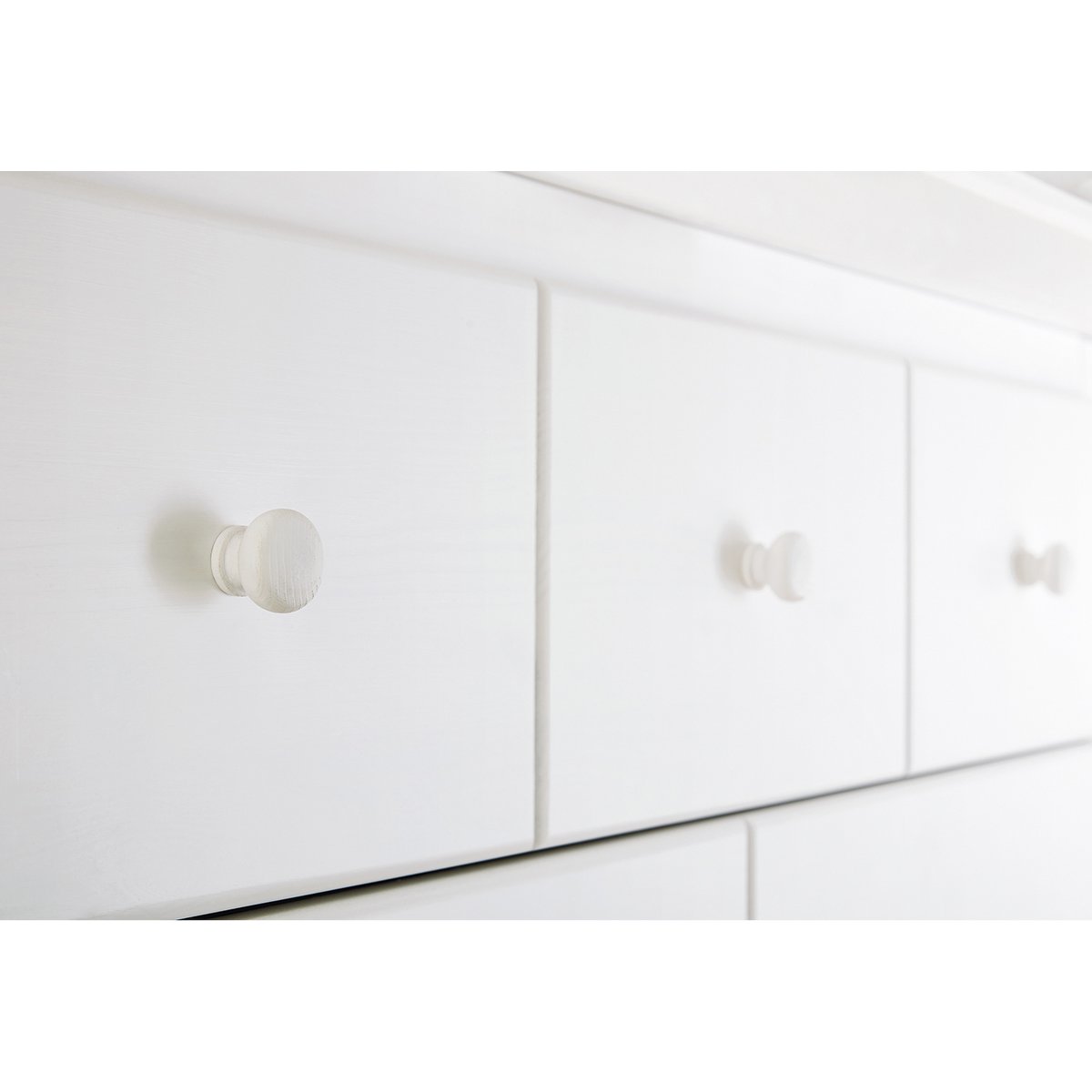 Startset 'Pino' breed groot3 delen: ledikant, brede commode, grote kledingkast
