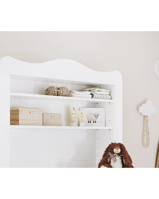 Startset 'Florentina' breed, incl. brede kast4 delen: ledikant, brede commode, brede plank, 2-deurs kledingkast