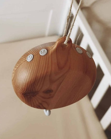 Babymobiel Muziekdoos Hout