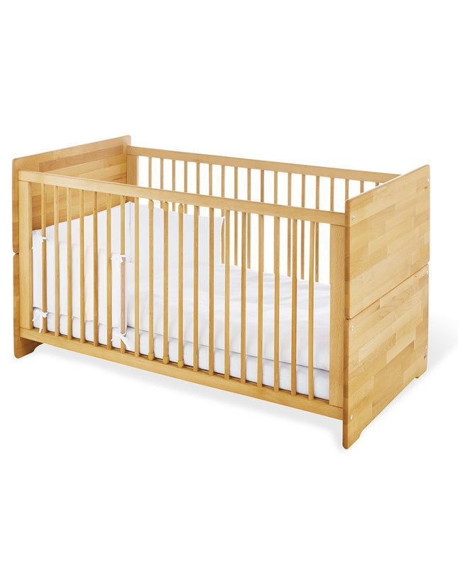 Startset 'Natura' extra breed
2 delen: ledikant, extra brede commode