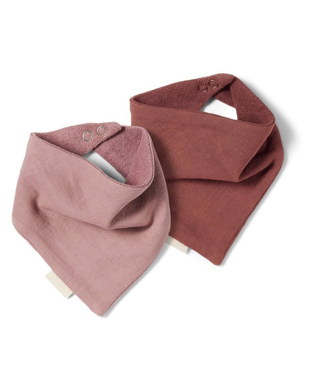 Acile badstof slabbetje 2-pack