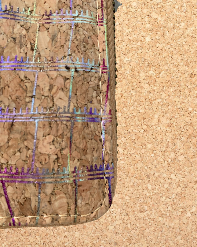 green-goose Kurk Dames Portemonnee - Galaxy