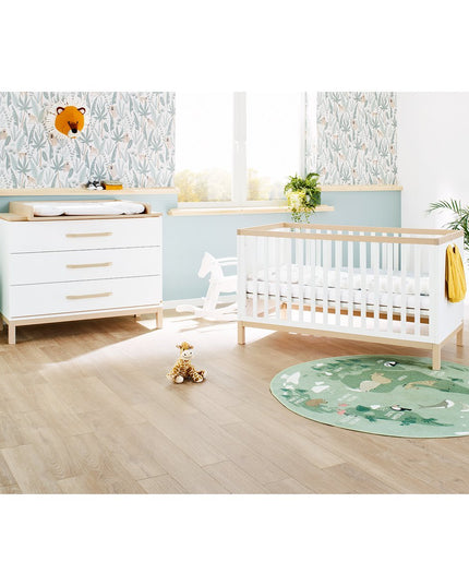 Startset 'Light' breed
2 delen: ledikant, brede commode