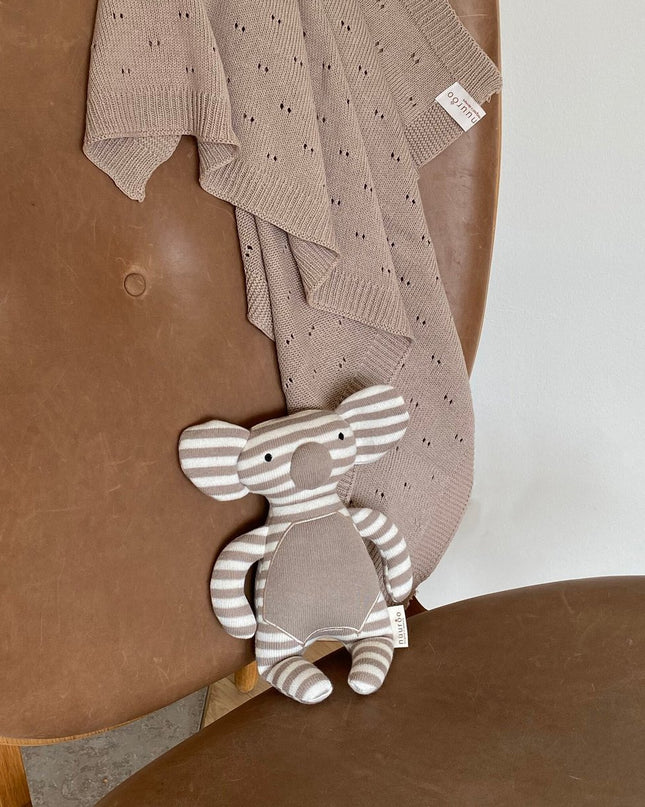 Lily gebreide teddybeer Koala