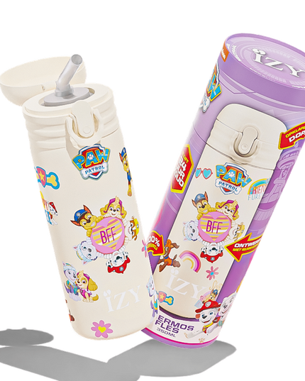 IZY Kids Thermos bidon - Paw Patrol - Friends Furever - 350ML To-Go Insulated Water Bottles