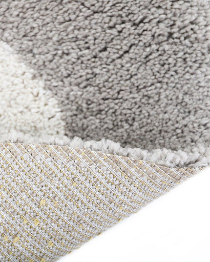 Bohemian Daisy beige rond kindervloerkleed