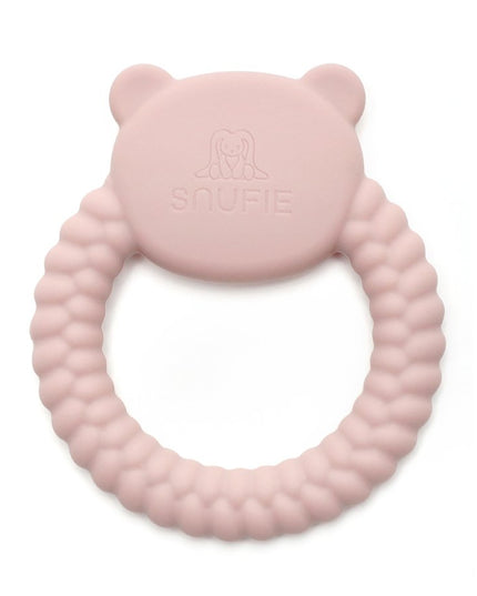 BEAR | Soft Silicone Teething Toy | BLUSH  |  Bijtring