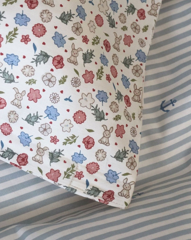 Bera baby beddengoed-stripe-anchor