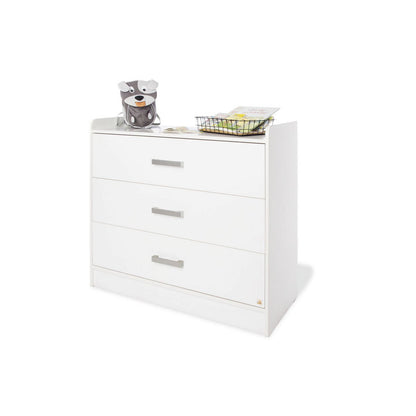 Startset 'Viktoria' breed3 delen: ledikant, brede commode, 2-deurs kledingkast