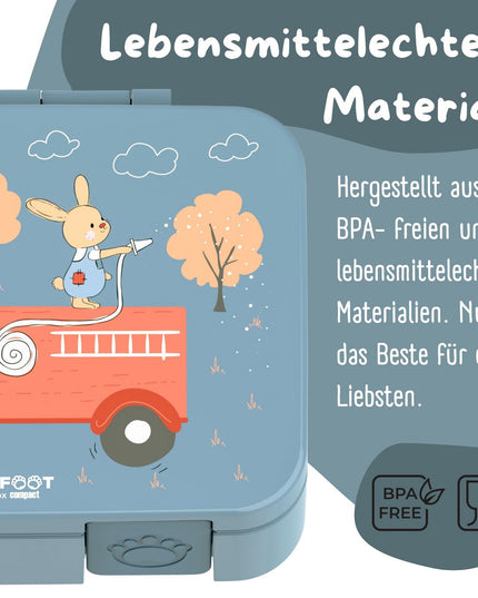 Laubbehälter mit Motiven, leicht und auslaufsicher - Feuerwehr