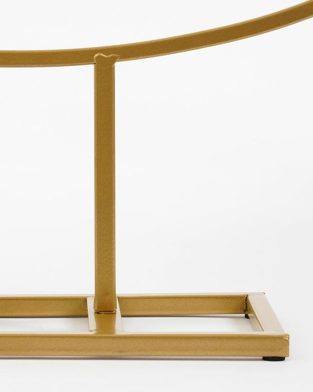 Decoratie Kerstboom - L40 x B12 x H79 cm - IJzer - Goud