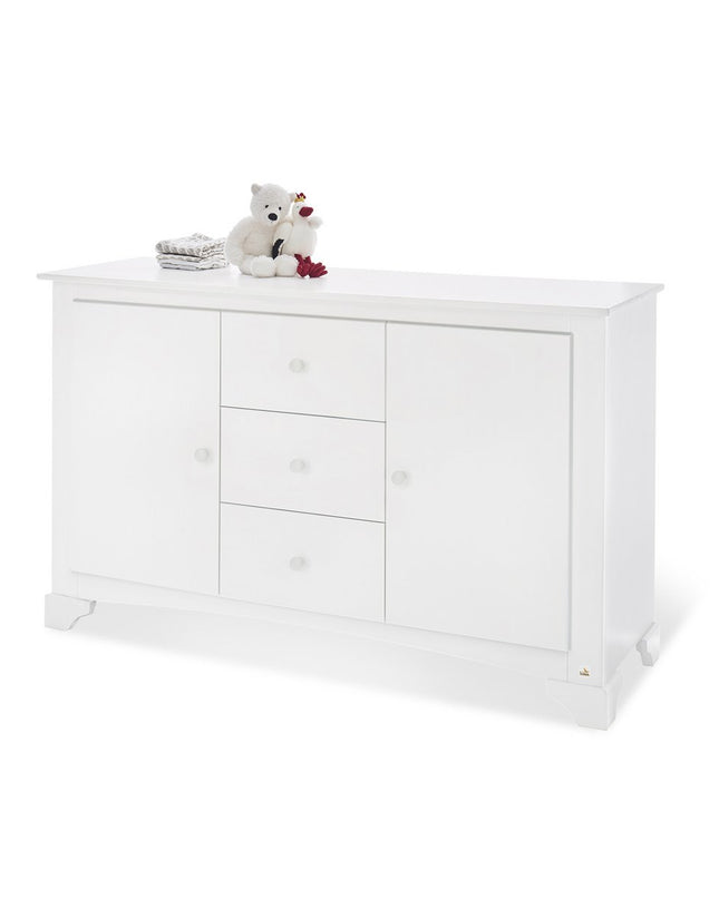 Startset 'Pino' extra breed
2 delen: ledikant, extra brede commode