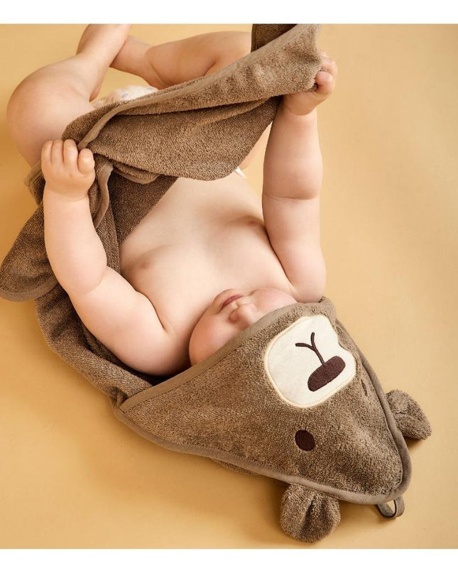 Aki baddoek met capuchon - baby