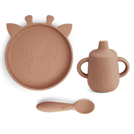Elke silicone dinerset 3-pack