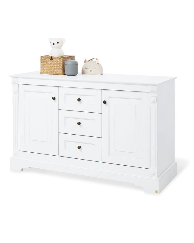 Startset 'Emilia' extra breed
2 delen: ledikant, extra brede commode