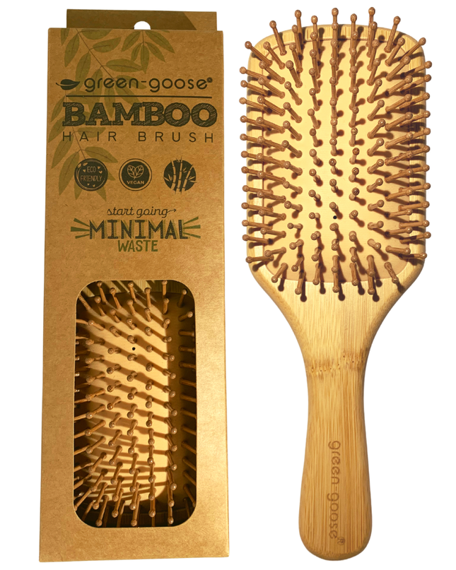 green-goose Bamboo Hairbrush XL