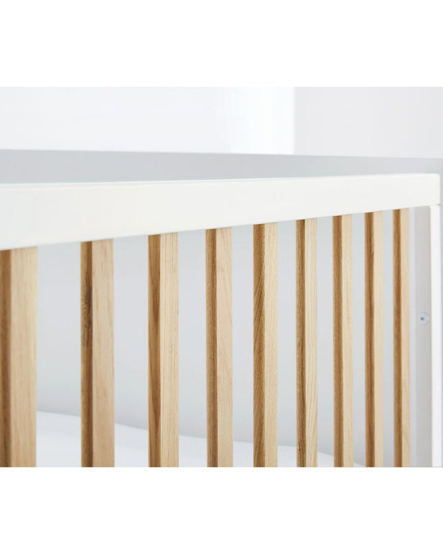 Startset 'Pan' extra breed
2 delen: ledikant, extra brede commode