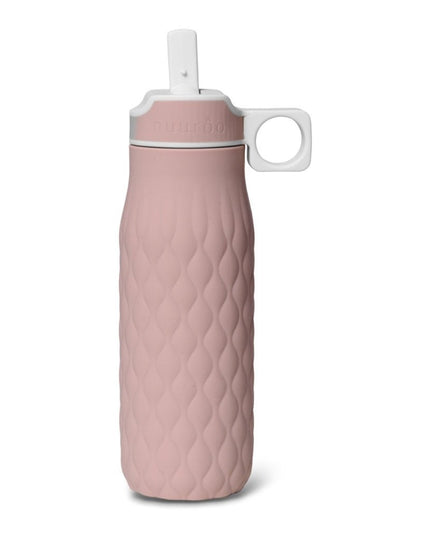 Nima silicone drinking bottle - water bottle - Woodrose 400 ml